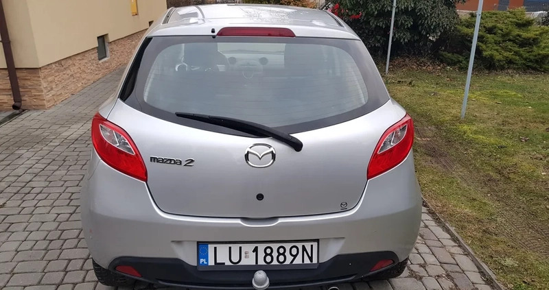 Mazda 2 cena 11000 przebieg: 165347, rok produkcji 2008 z Jaworzyna Śląska małe 154